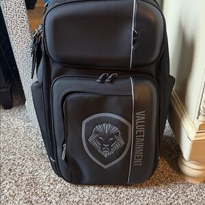 Valuetainment lion shield Weekender backpack